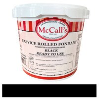 EASYICE BLACK ROLLED FONDANT - 1 KG