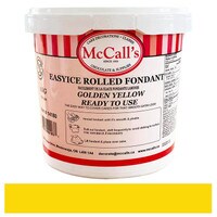 EASYICE GOLDEN YELLOW ROLLED FONDANT - 1 KG