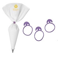 WILTON ICING/DECORATING BAG TIES 12 PC