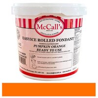 EASYICE PUMPKIN ORANGE ROLLED FONDANT - 1 KG