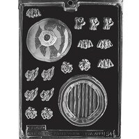 MOLD - 3D PUMPKIN POUR BOX 3 1/2" (17)