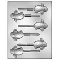 MOLD - GHOST LOLLY 2 1/4" (6)