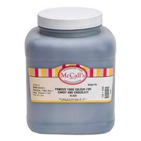 POWDER FOOD COLOR FOR CANDY & CHOCOLATE - BLACK 454 G