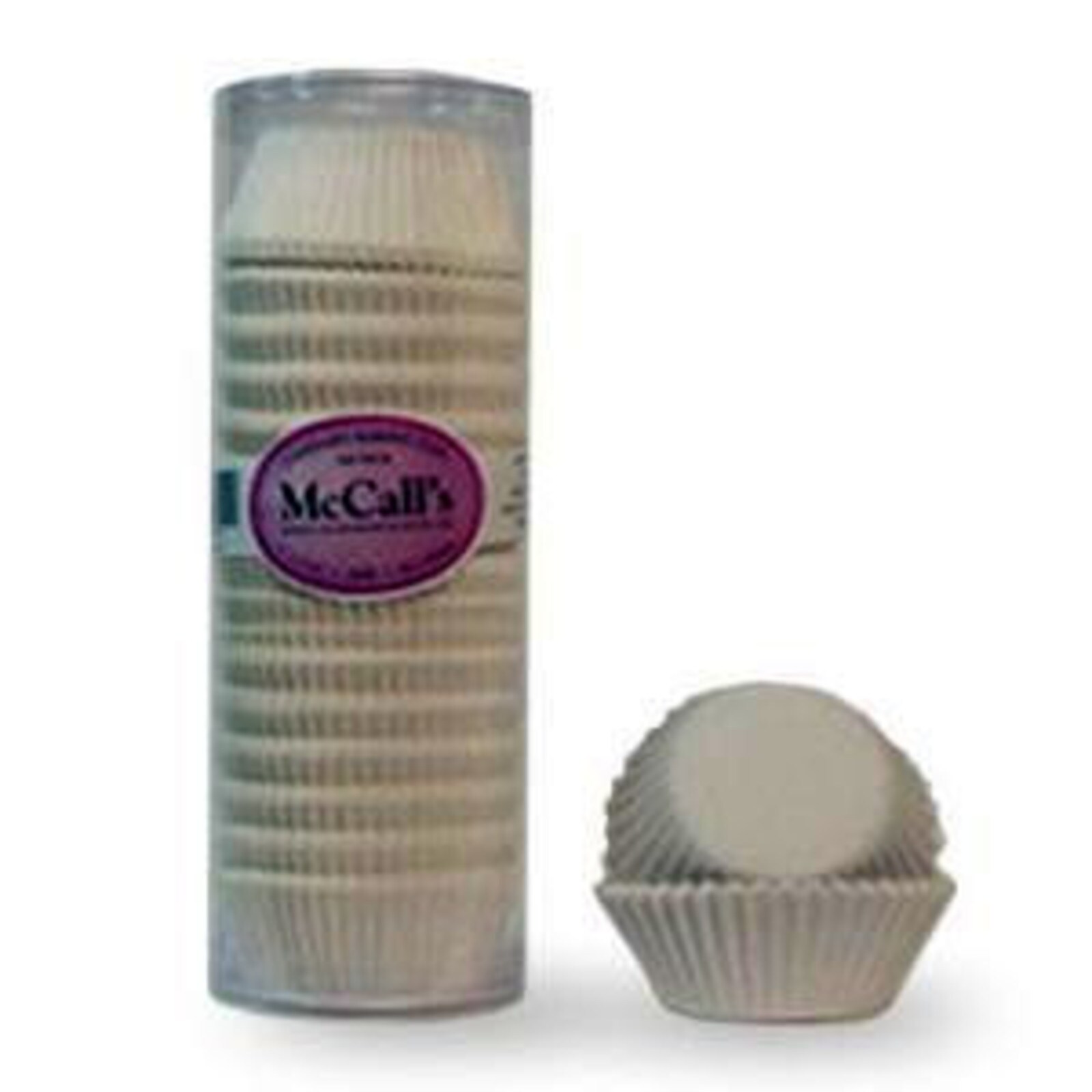 500 PKG STANDARD WHITE BAKING CUPS