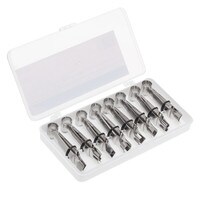 ATECO S/S CRIMPER TOOL SET - 8 PC