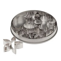 ATECO S/S LEAF/FLOWER CUTTER SET - 12 PC 