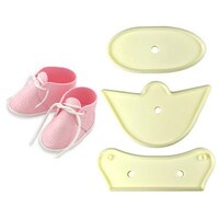 PME BABY BOOTIE LIFE SIZE 3 PC CUTTER SET