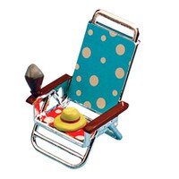 BEACH CHAIR W/HAT 2.5" 