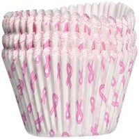BAKING CUPS - AWARENESS RIBBON DESIGN