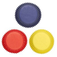 WILTON ASSORTED PRIMARY STANDARD BAKING CUPS - 75 PC