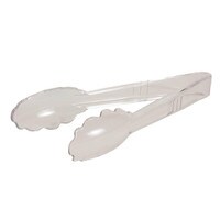 CLEAR PLASTIC UTILITY TONGS 