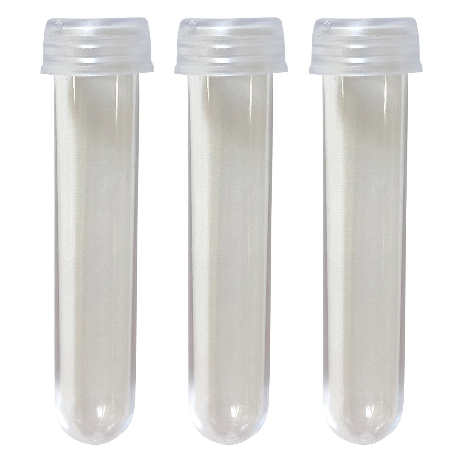 CLEAR FLOWER SPIKE TUBES 3"  