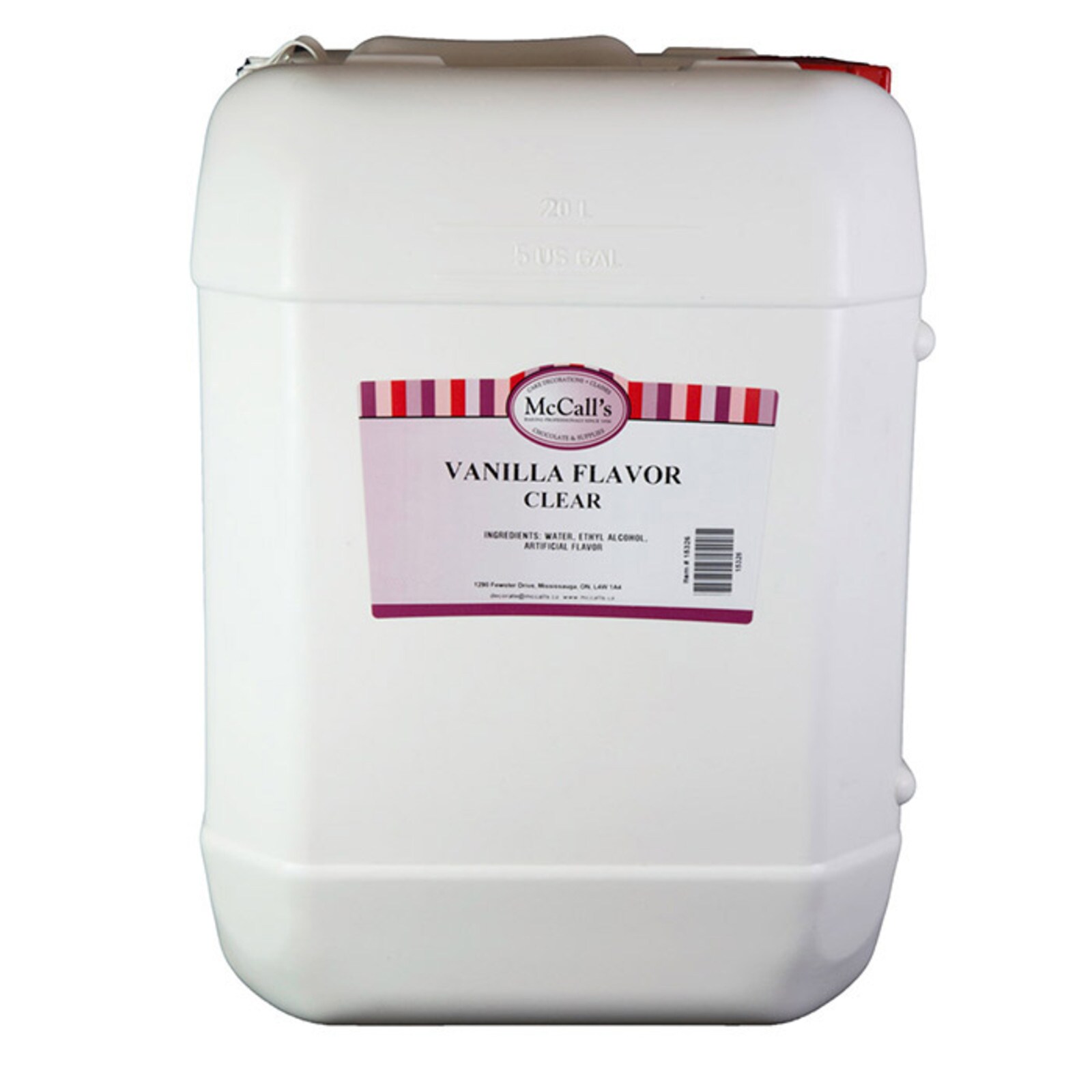 CLEAR VANILLA FLAVOR - 20 KG
