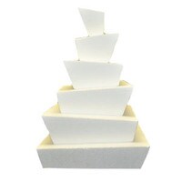 12" TOPSY SQUARE DUMMY 4" HIGH