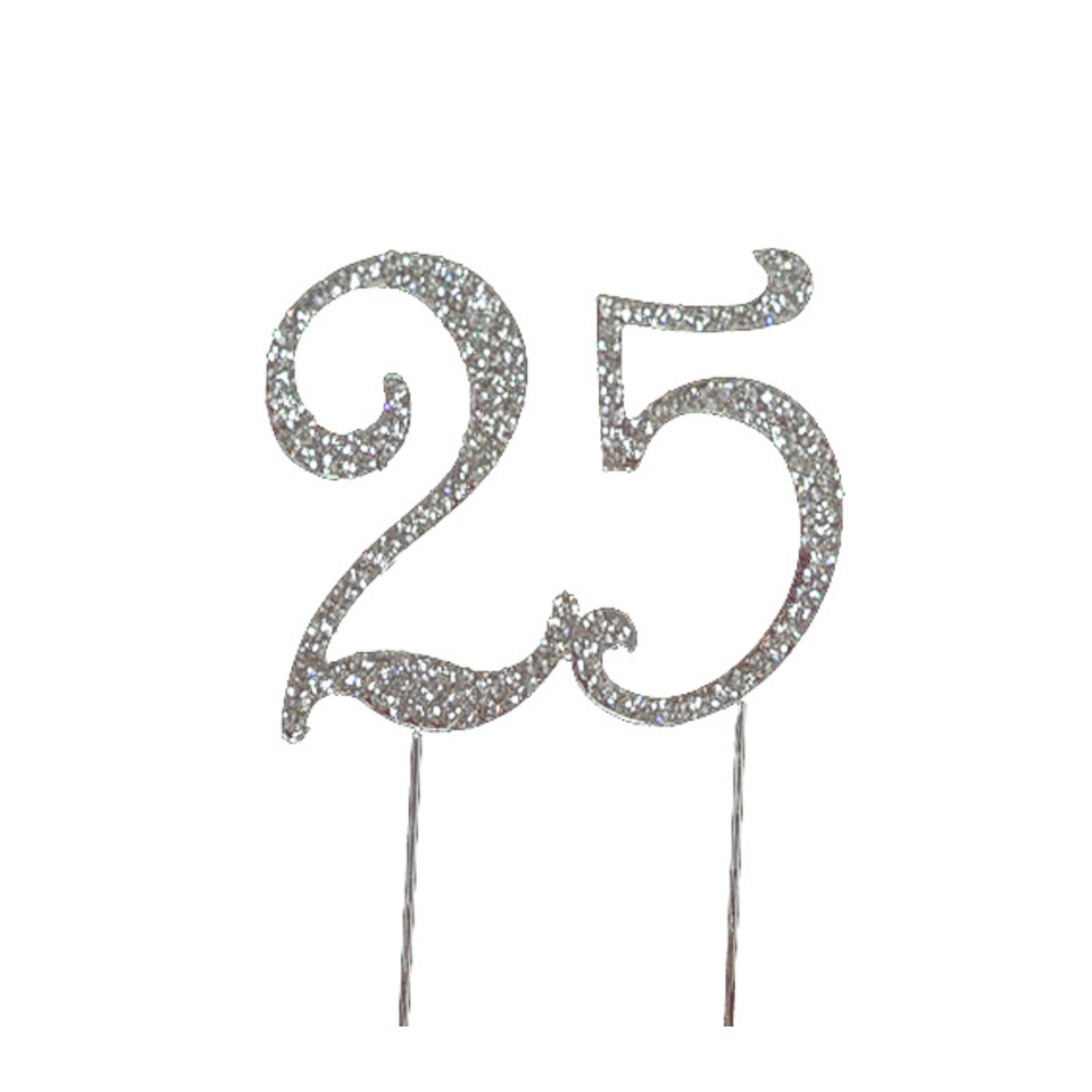 BLING PICK - SILVER NUMBER 25