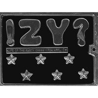 MOLD - ALPHABET LETTERS Y-Z ! ? & STARS 2 3/4" (10)