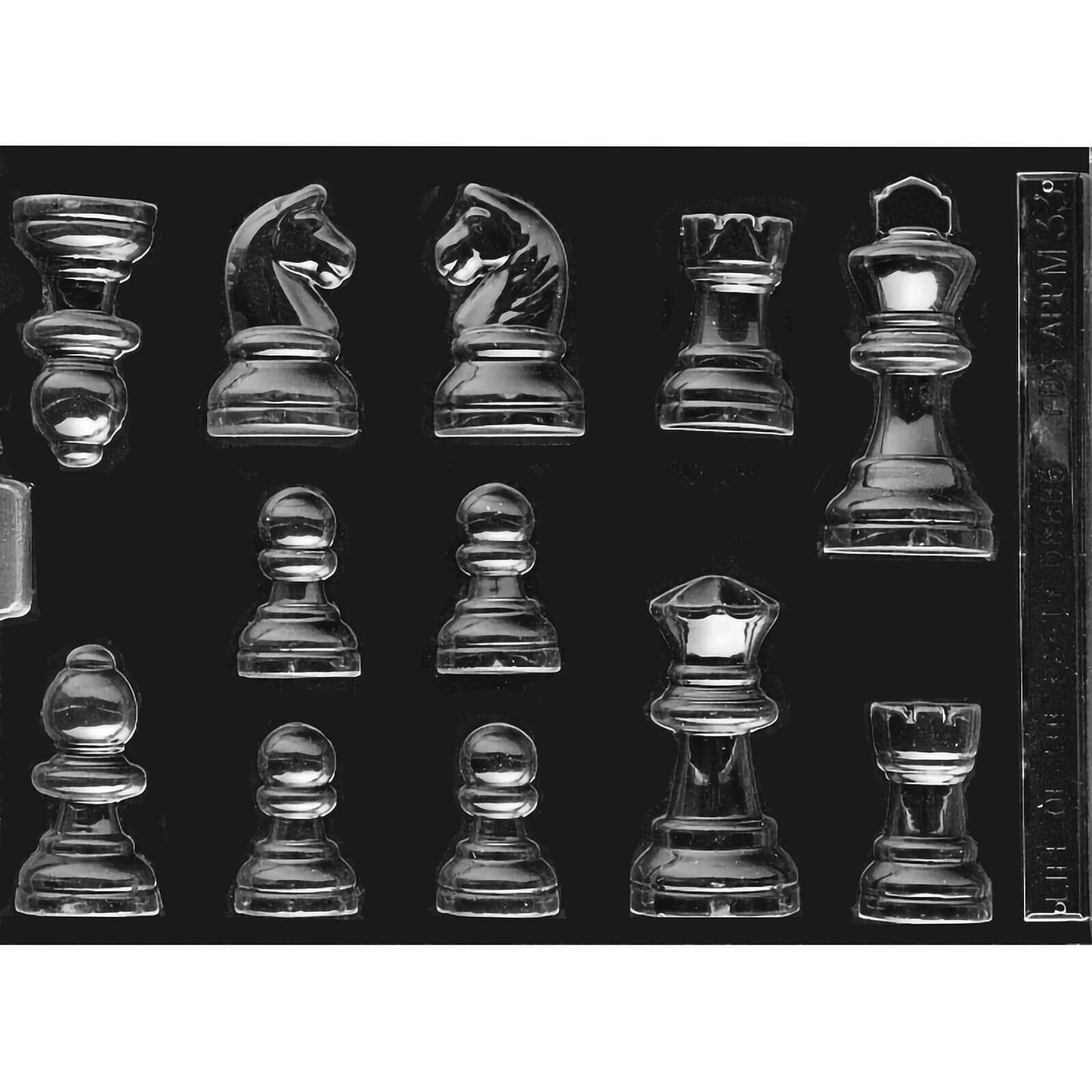 Chess Pieces Chocolate Mold -240815