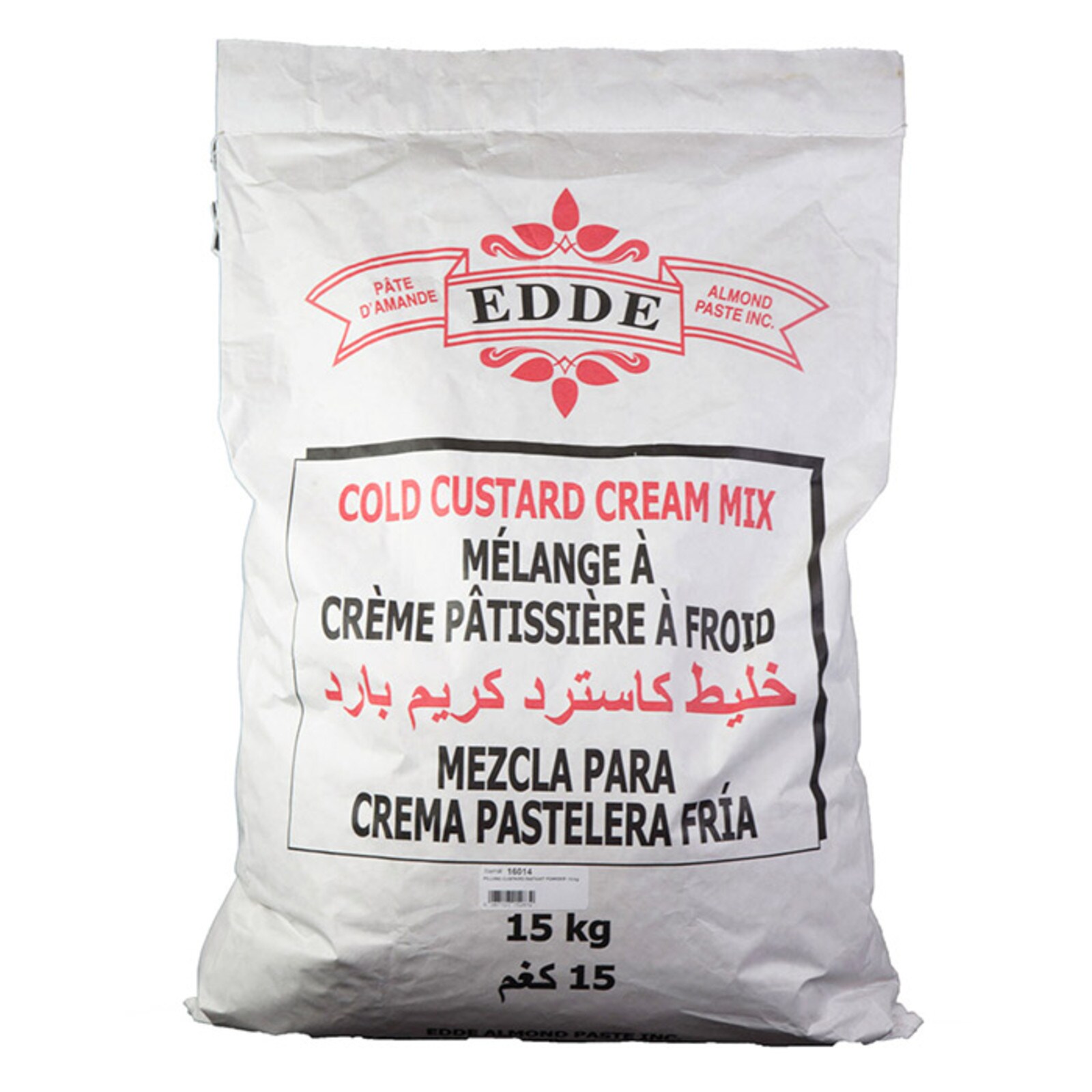 COLD CUSTARD INSTANT POWDER - 15 KG