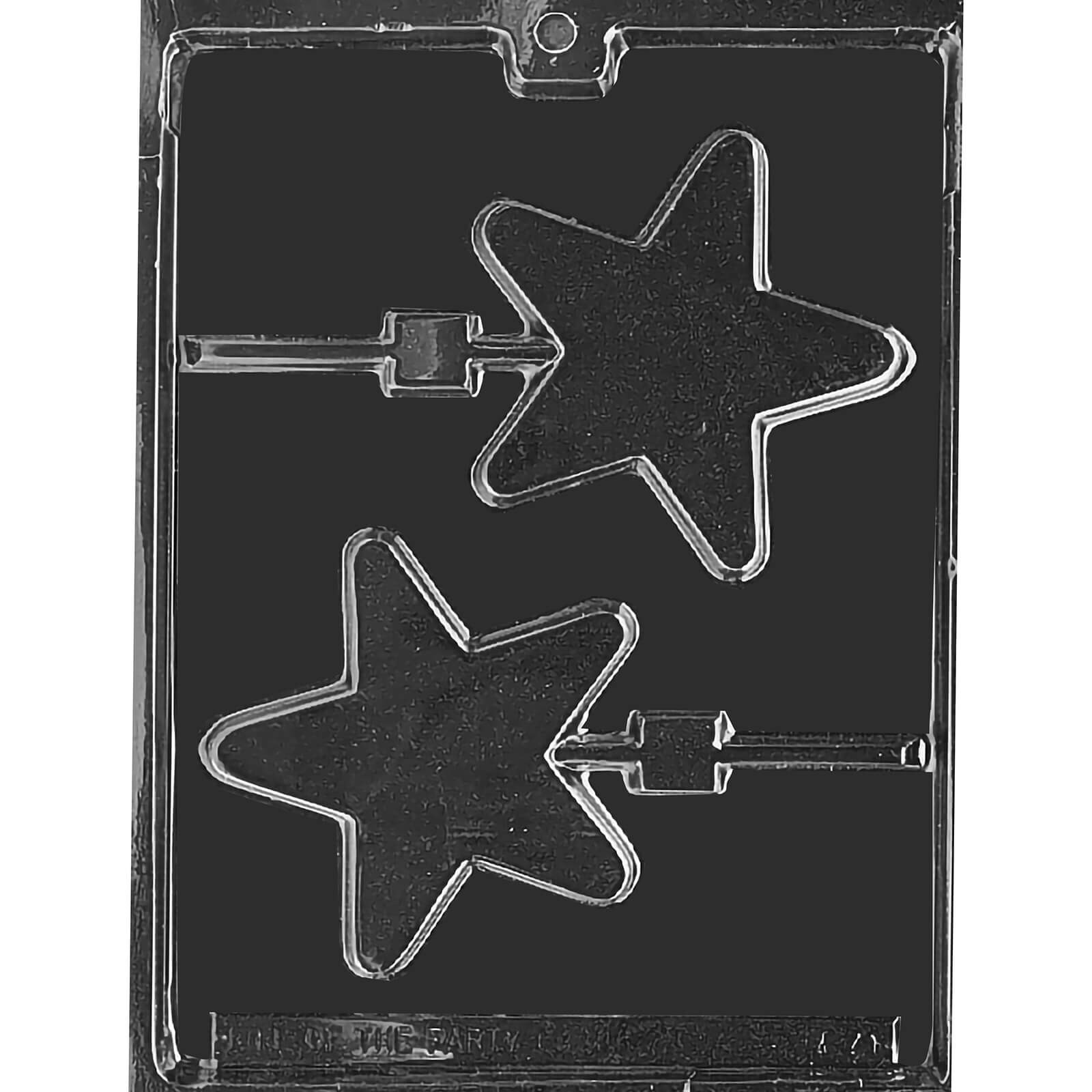 MOLD - STAR LOLLY 4 1/2" (2)