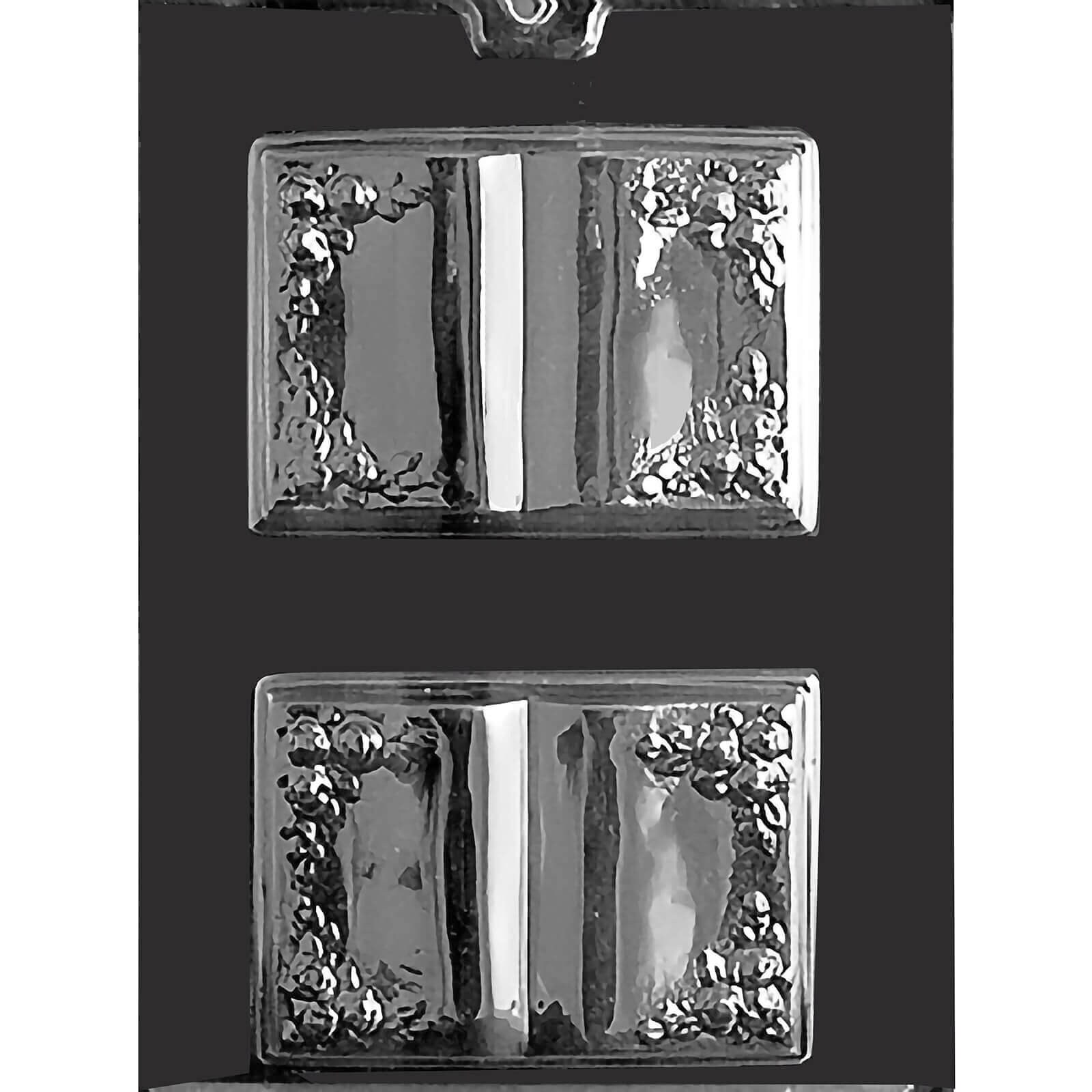MOLD - OPEN BOOK 2 5/8" X 3 3/16" X 5/8" (2)