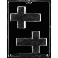 MOLD - CROSS 5 1/4" X 3 3/4" X 1/2" (2)