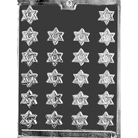 MOLD - JEWISH STAR OF DAVID (BITE SIZE) 1 1/2" (22)
