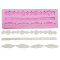 SILICONE MOLD - 3 ASSORTED BORDERS 