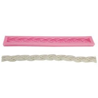 SILICONE MOLD - SINGLE ROPE BRAID