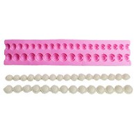 SILICONE MOLD - SMALL & LARGE FANCY BEAD - 200mm, 8" 