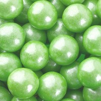 GUM BALLS - SHIMMER LIME GREEN