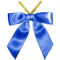 ROYAL BLUE BOW