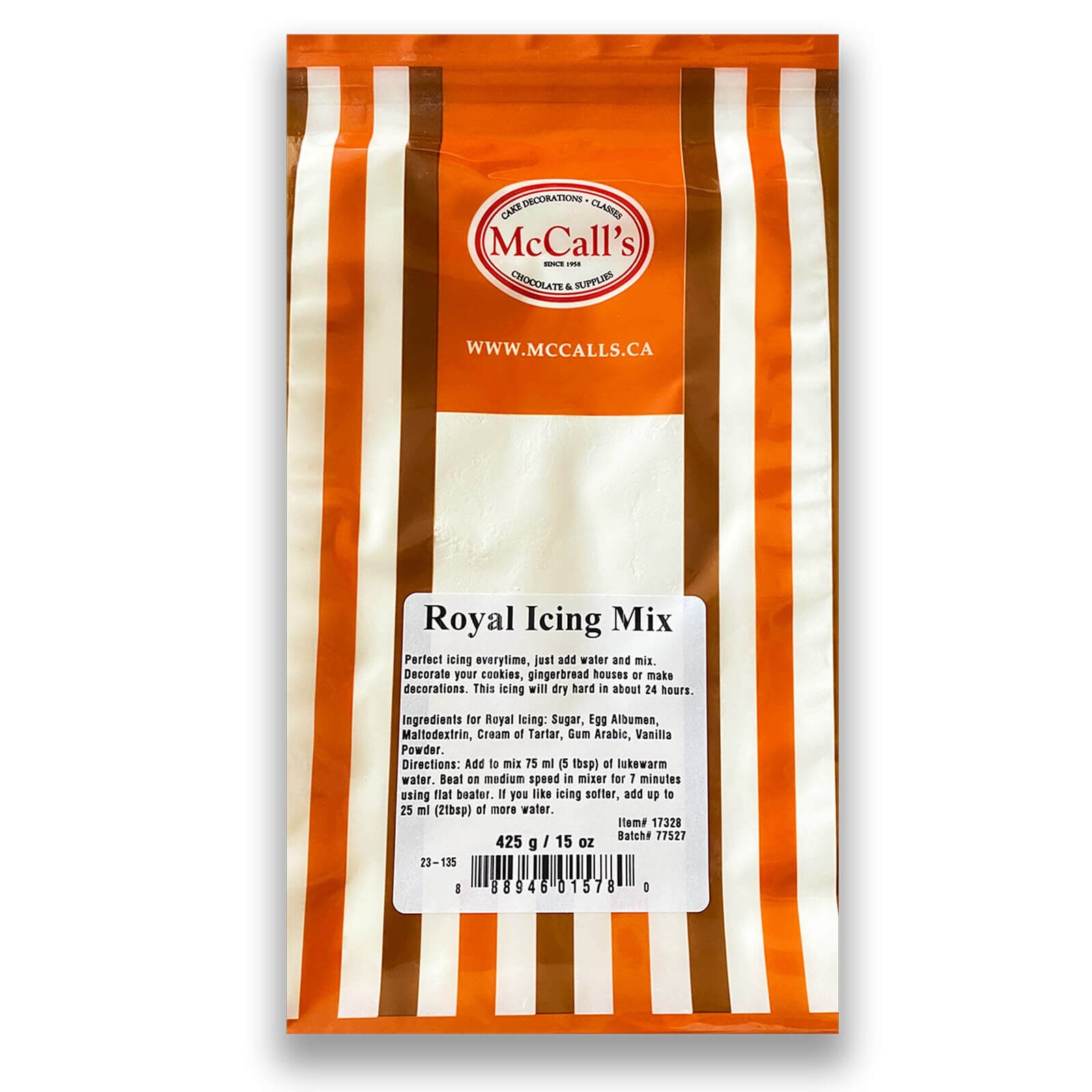 ROYAL ICING MIX 15 OZ / 425 G