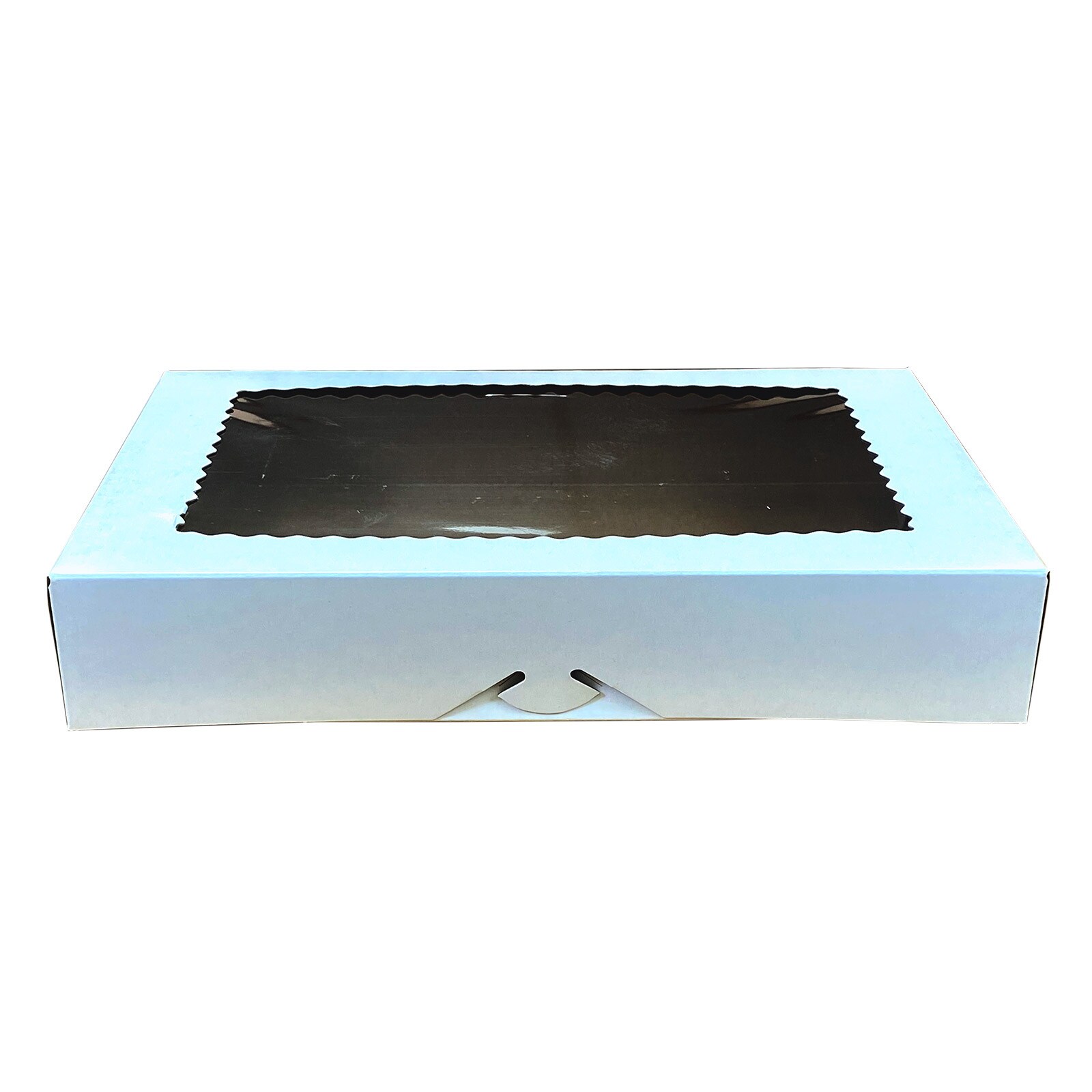 DONUT BOX WITH WINDOW 10.25 X 6.75 X 1.87"