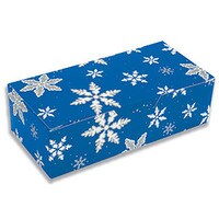 1 LB BOX WITH SNOWFLAKE DESIGN