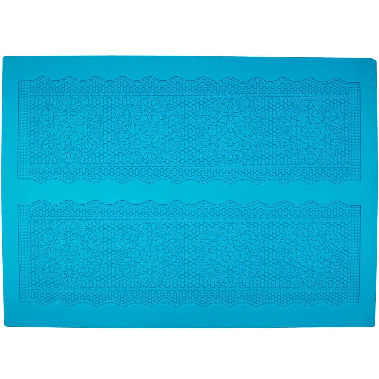 ICING LACE MAT - FLORAL BORDER LACE