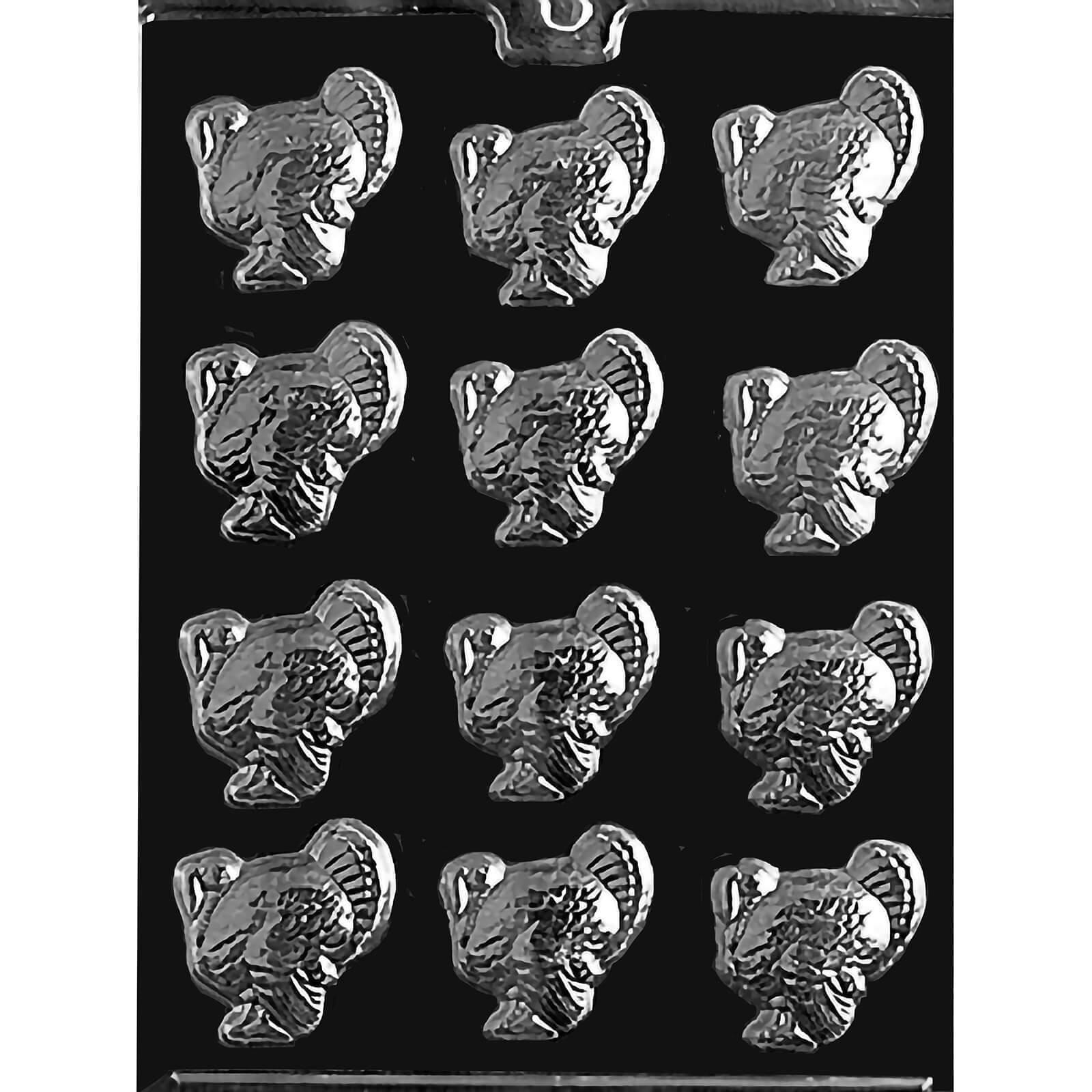 MOLD - SMALL TURKEYS 1 3/4" (12)