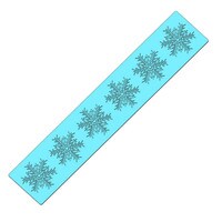 ICING LACE MAT - SNOWFLAKE (6)
