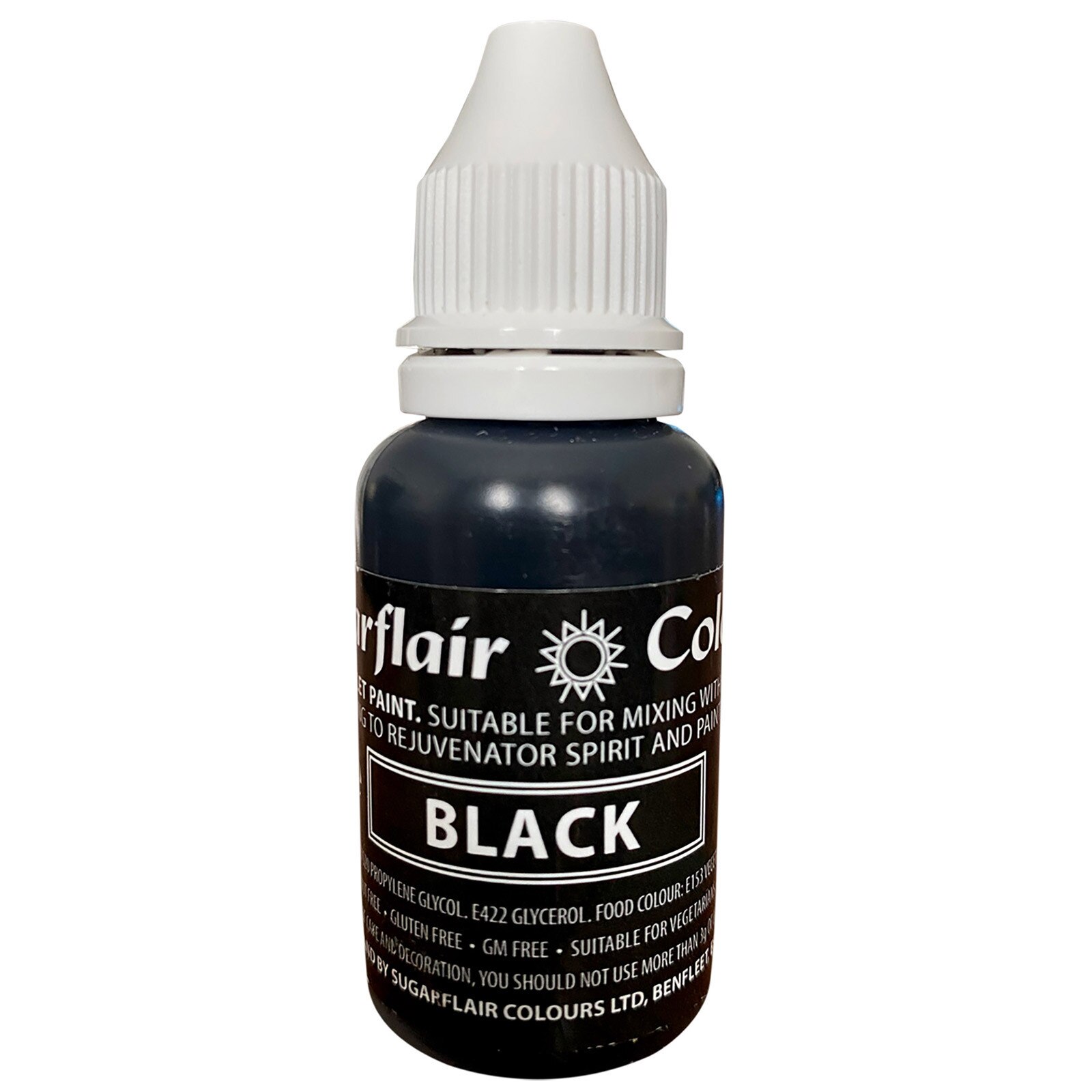 EDIBLE DROPLET PAINT - BLACK 14 ML