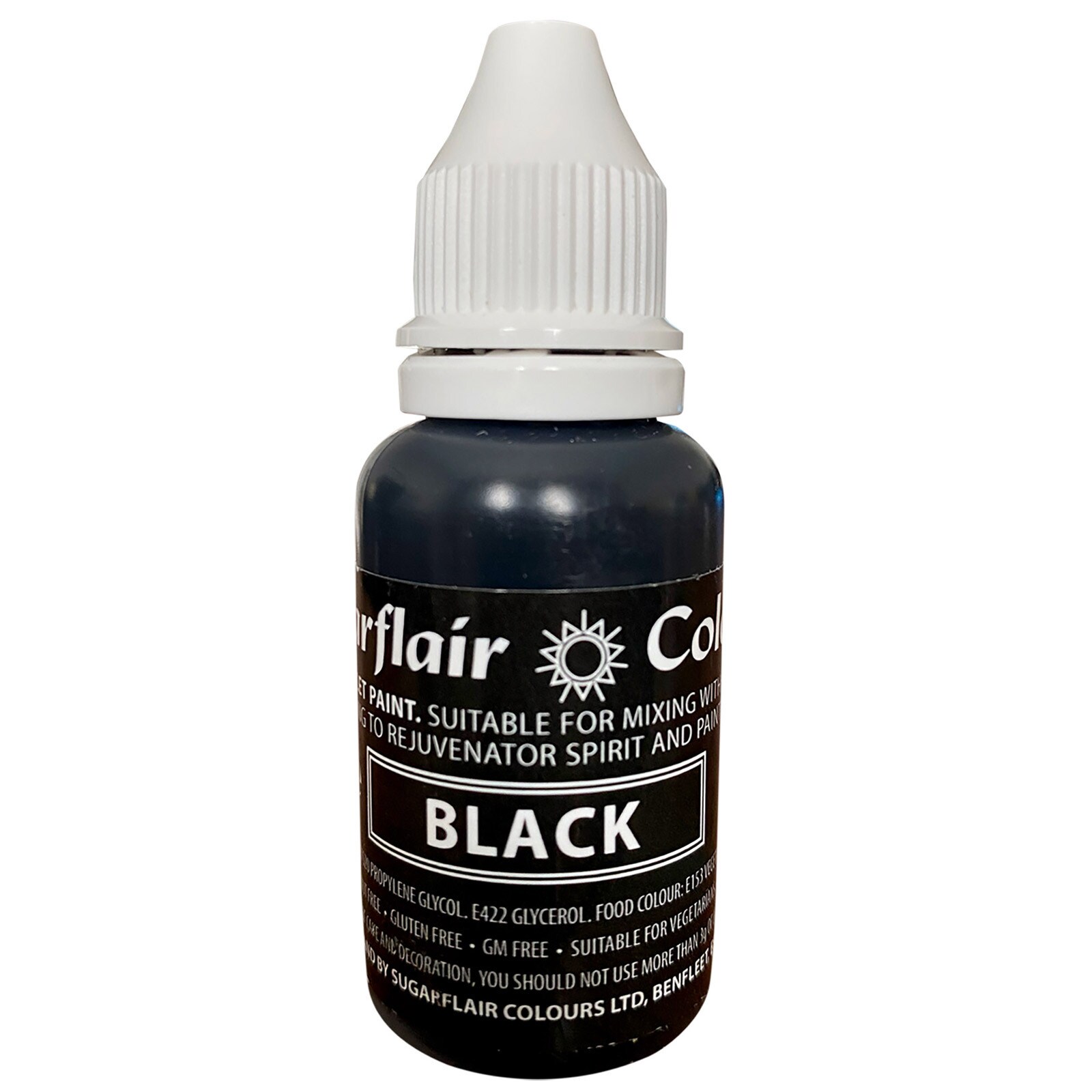 EDIBLE DROPLET PAINT - BLACK 14 ML