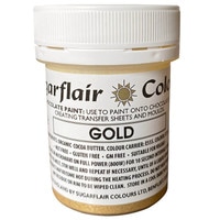 EDIBLE CHOCOLATE PAINT - GOLD 35 G