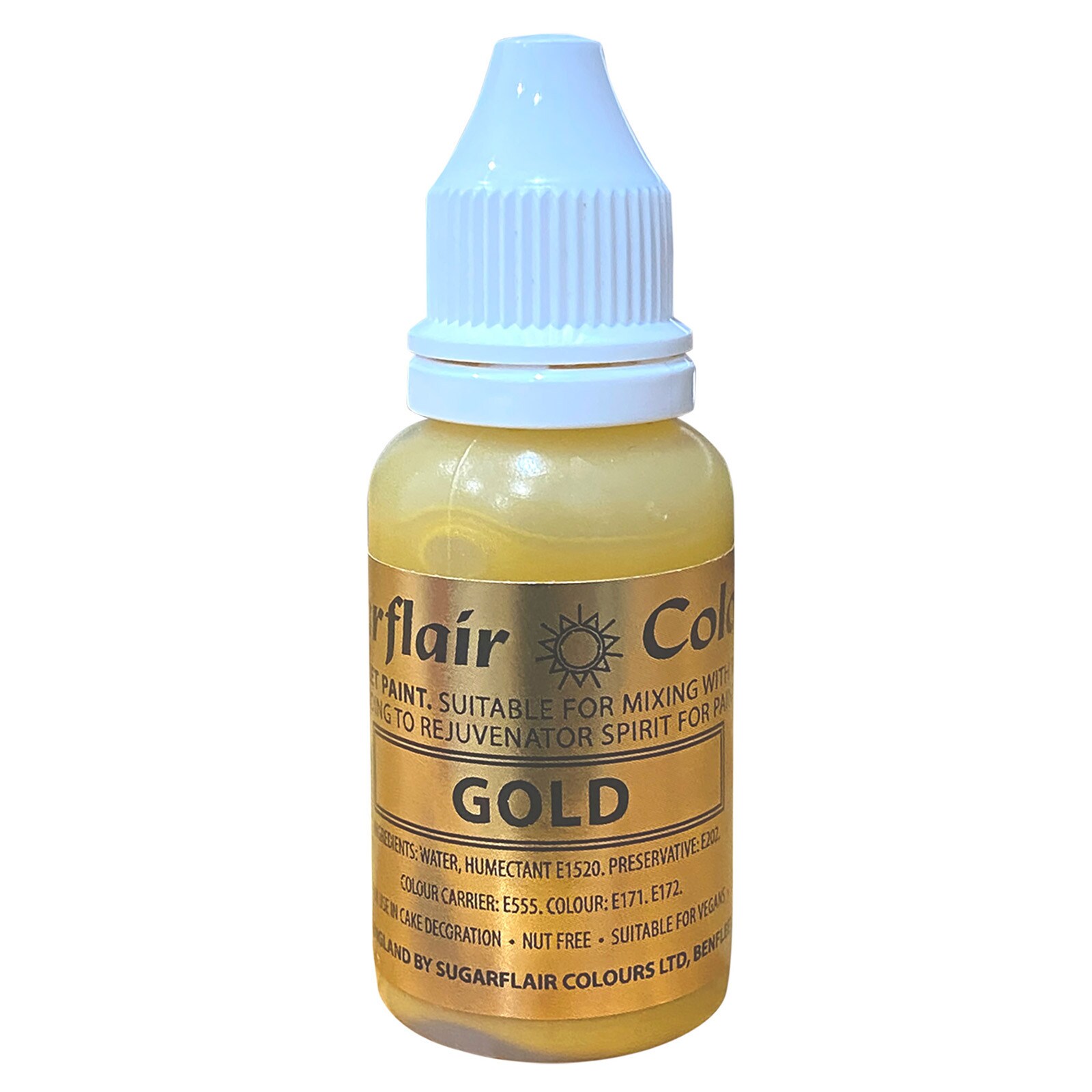 EDIBLE DROPLET PAINT - GOLD 14 ML