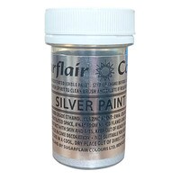 MATT FOOD PAINT - SILVER (FAST DRYING) 20 G
