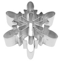 SNOWFLAKE CUT-OUT CUTTER 3" - ROUNDED