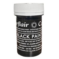 MATT FOOD PAINT - BLACK (FAST DRYING) 20 G
