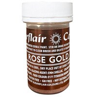 MATT FOOD PAINT - ROSE GOLD (FAST DRYING) 20 G