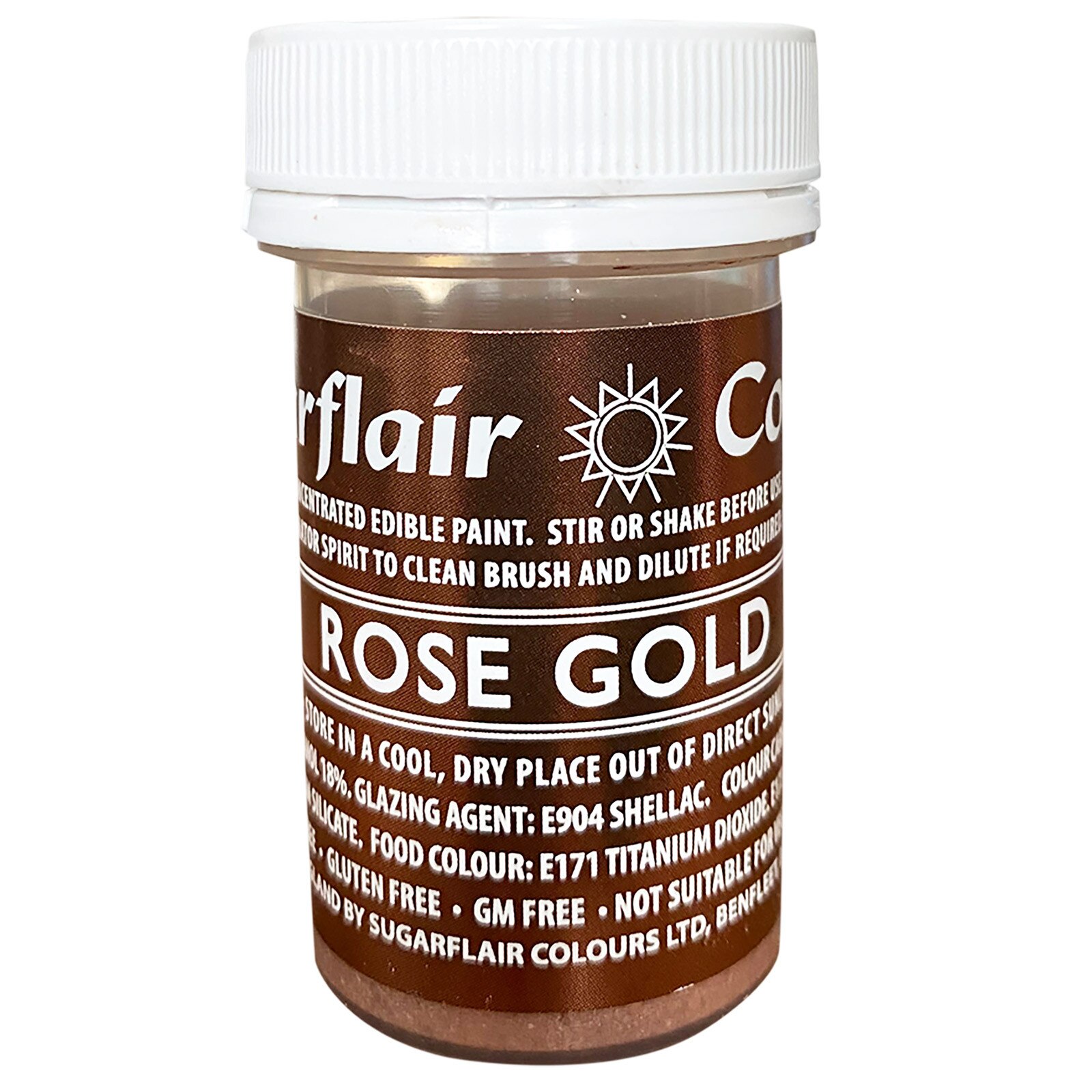 MATT FOOD PAINT - ROSE GOLD (FAST DRYING) 20 G