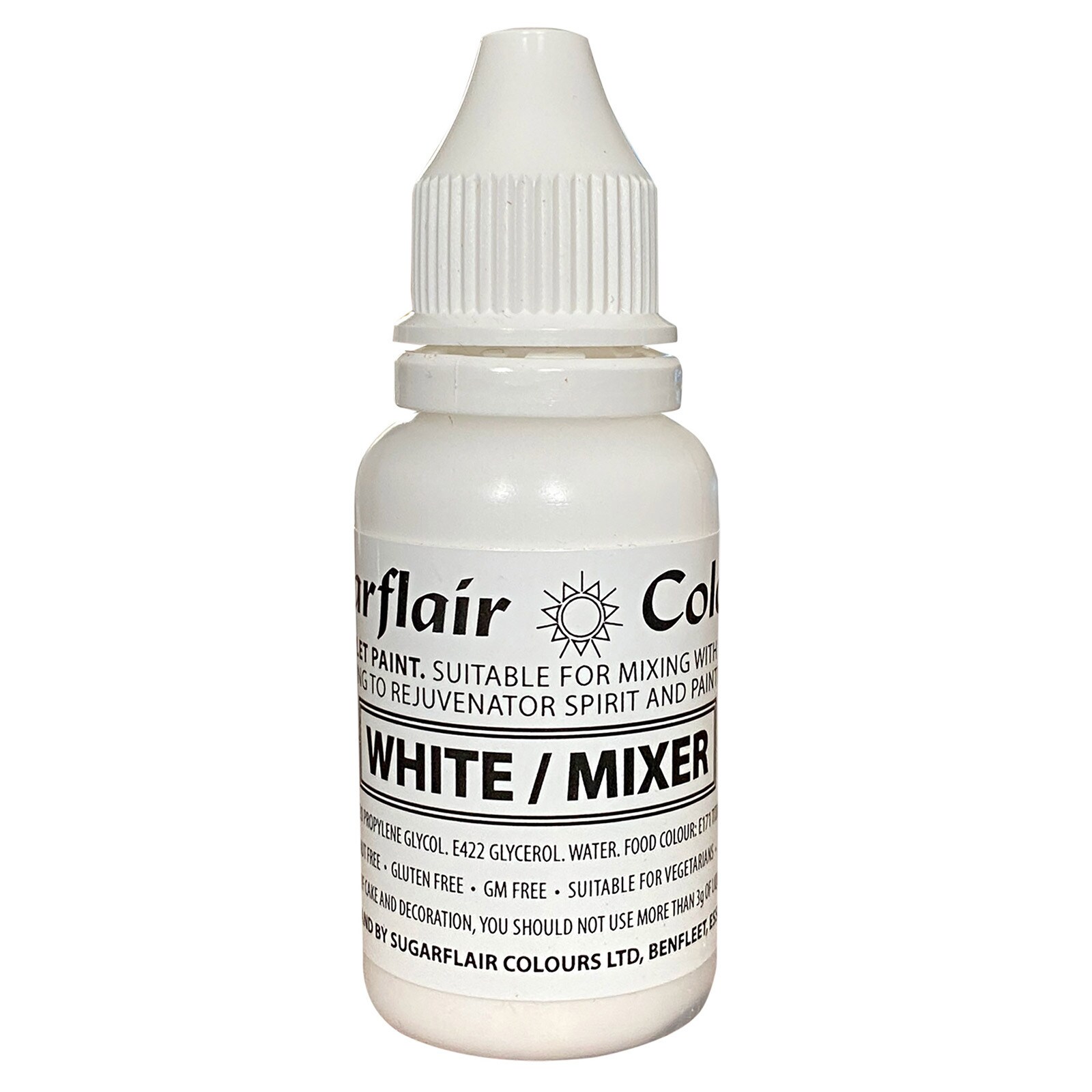 EDIBLE DROPLET PAINT - WHITE 14 ML