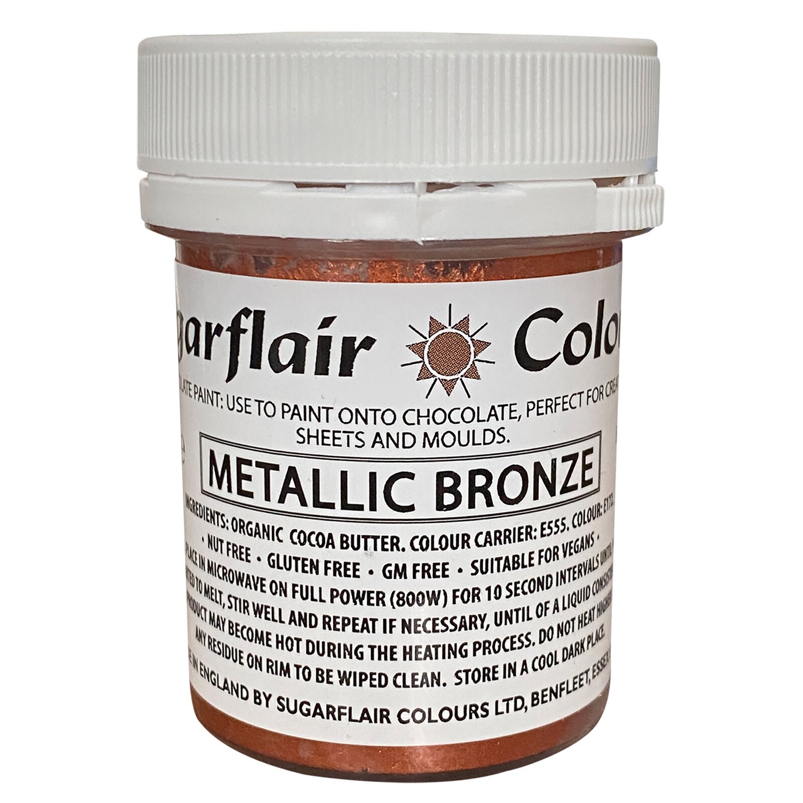 EDIBLE CHOCOLATE PAINT - METALLIC BRONZE 35 G