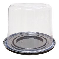 CAKE DOME HIGH & BASE ROUND 6"