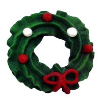 ROYAL CHRISTMAS WREATH # 4  1.5" 